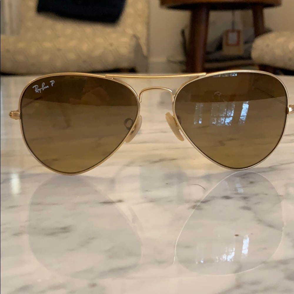 Polarized aviator ray bans